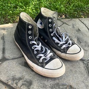 Black High Top Converse